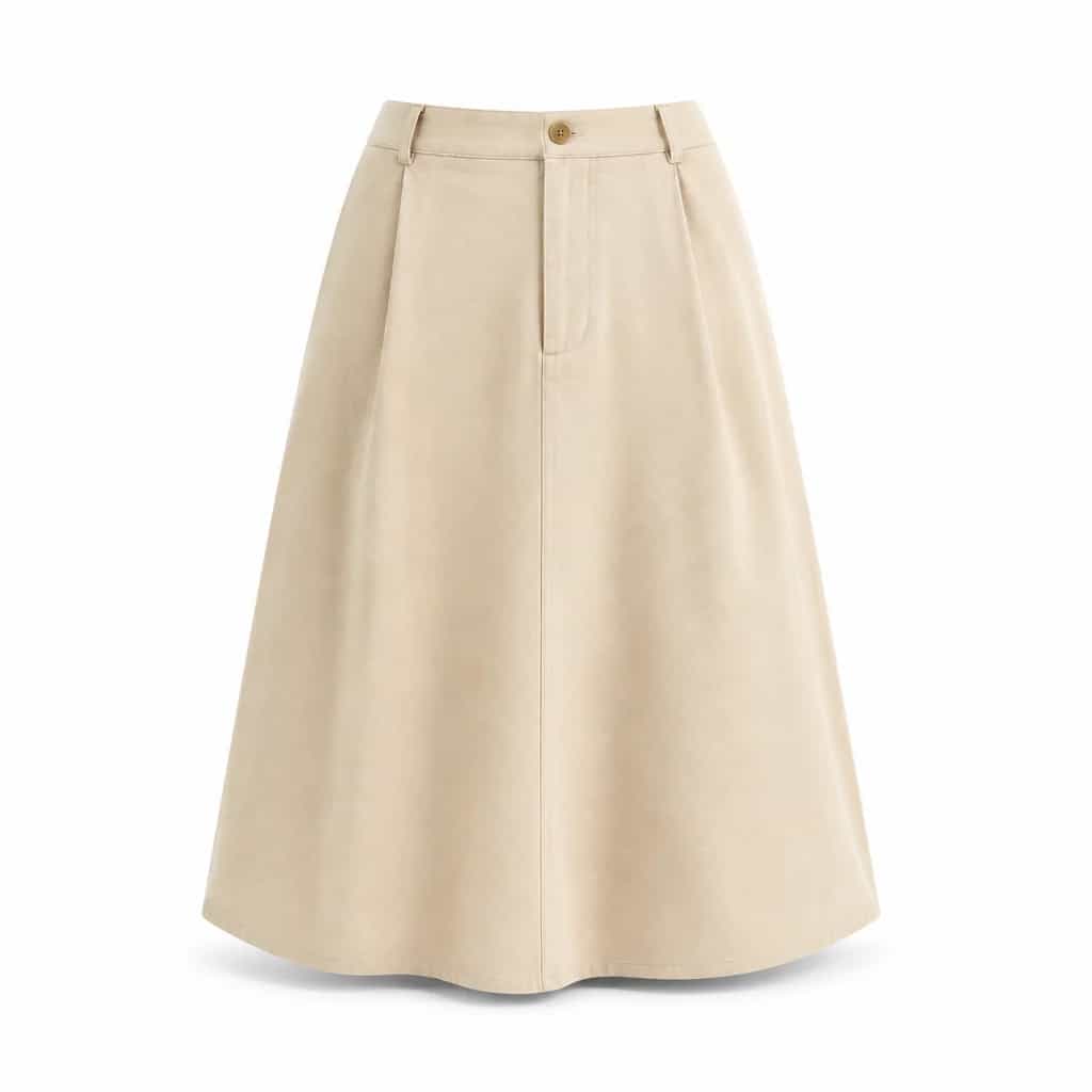 Falda midi